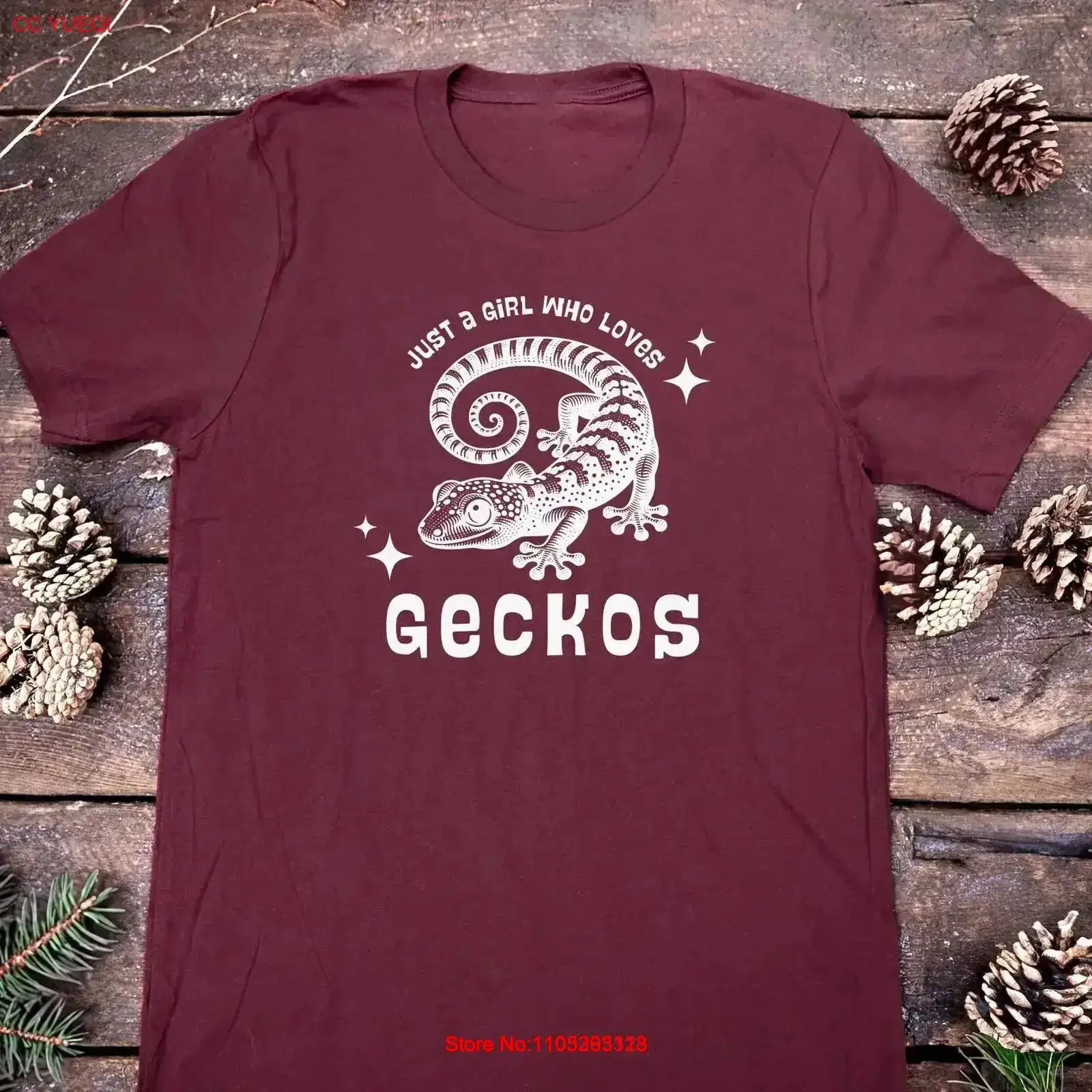 Outdoor Adventure Girl - เสื้อยืดเด็กผู้หญิงลาย Gecko Girl สำหรับเด็ก ลายสัตว์ครึ่งบกครึ่งน้ำ สัตว์เลื้อยคลาน