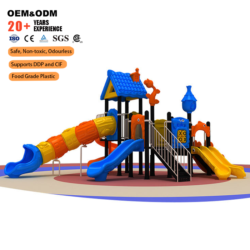 Outdoor Adventure Center - ศูนย์กลางกิจกรรมกลางแจ้งโลหะรักษ์โลก Shengxin Q83 สำหรับสวนสาธารณะและโรงเรียนอนุบาล รองรับผู้โดยสารได้ 1020