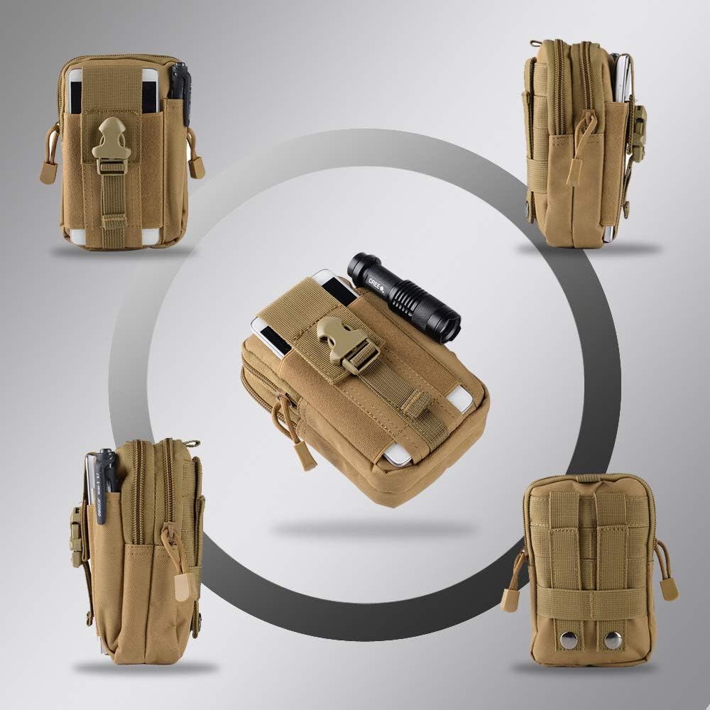 กระเป๋าคาดเอวแบบยุทธวิธี Molle - Outdoor Adventure Camp บทวิจารณ์และราคา