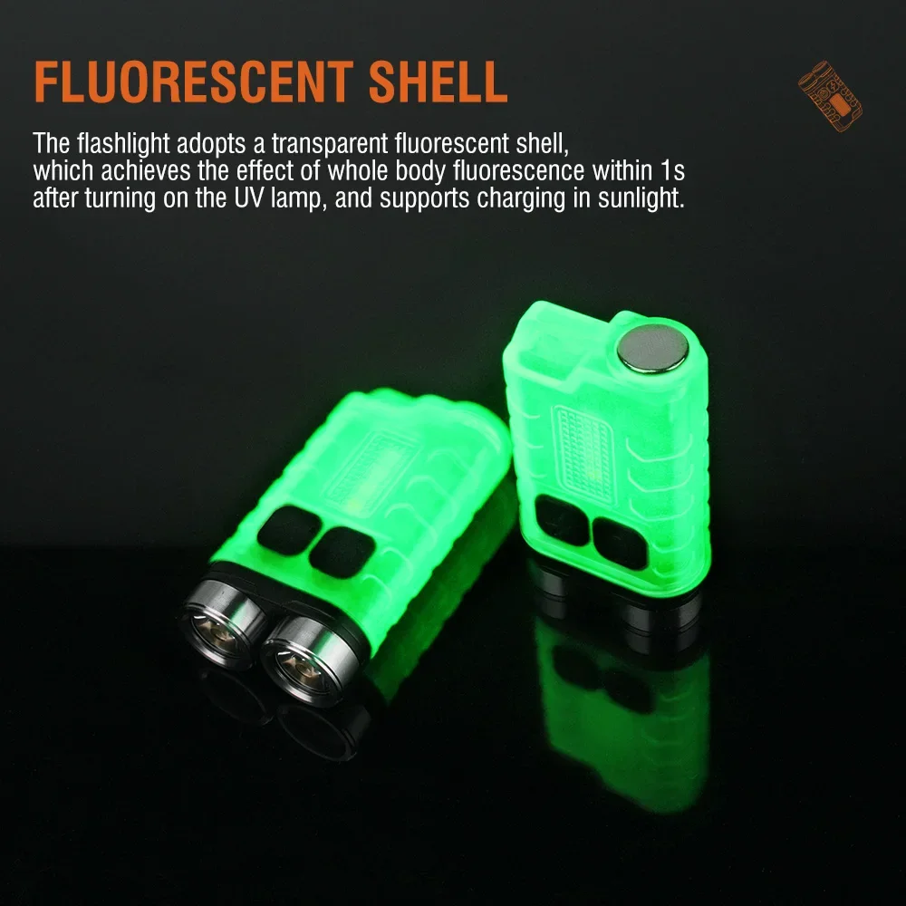 BORUiT V3 พวงกุญแจ LED แบบพกพา - Outdoor Adventure Camp บทวิจารณ์และราคา