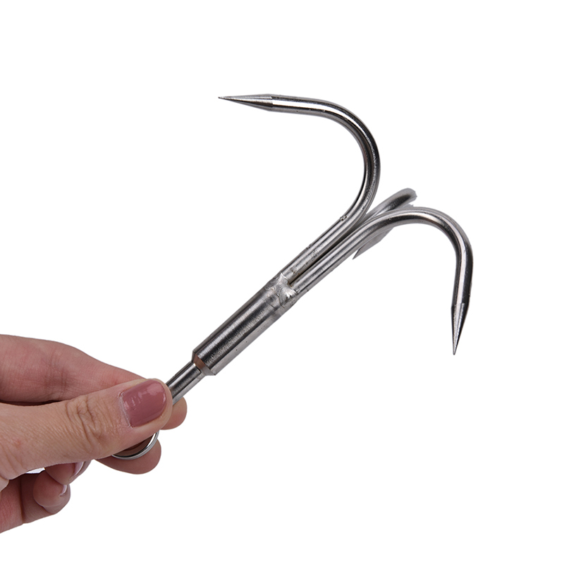 1Pc 3กรงเล็บตะขอจับตะขอปีนเขา  - Outdoor Adventure Gear บทวิจารณ์และราคา
