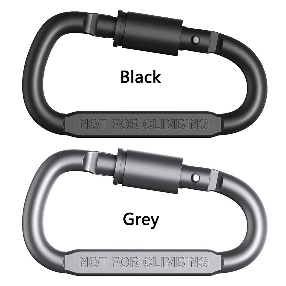 คลิปคาราบิเนอร์แบบล็อค D-ring  - Carabiner Locking D บทวิจารณ์และราคา