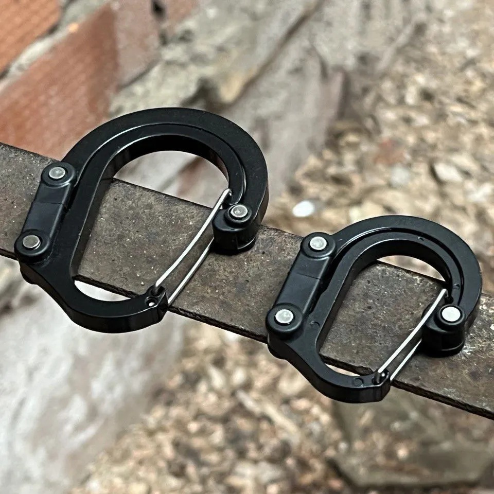 คลิปเกียร์ไฮบริดสำหรับตั้งแคมป - Carabiner Locking D บทวิจารณ์และราคา