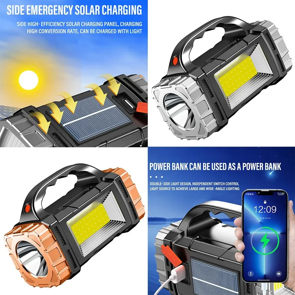อัพเกรดใหม่ ไฟฉาย LED พลังงานแ - Outdoor Adventure Camp บทวิจารณ์และราคา