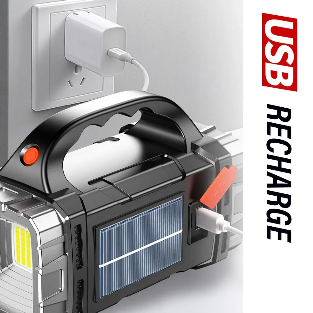 อัพเกรดใหม่ ไฟฉาย LED พลังงานแ - Outdoor Adventure Camp บทวิจารณ์และราคา