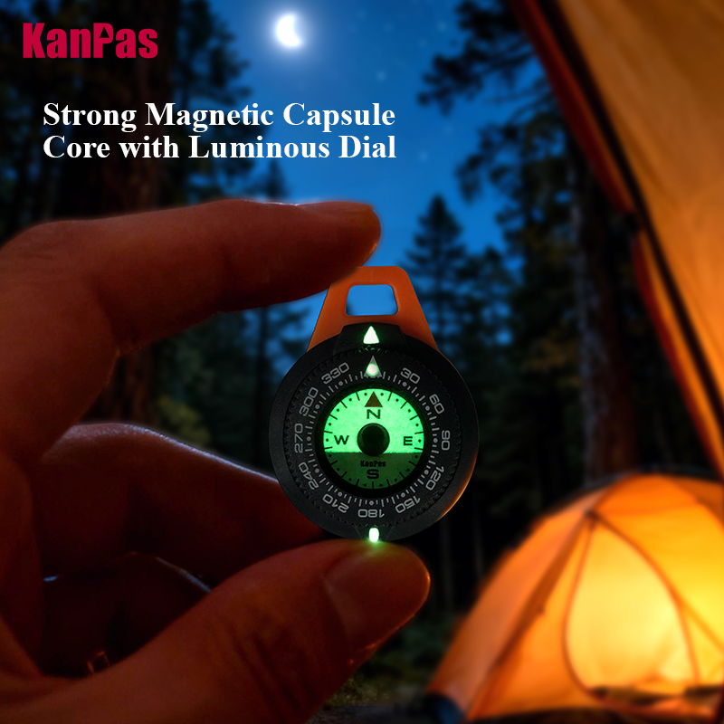 KANPAS EDC มินิคอมพาส, คอมพาสเ - Outdoor Adventure Gear บทวิจารณ์และราคา