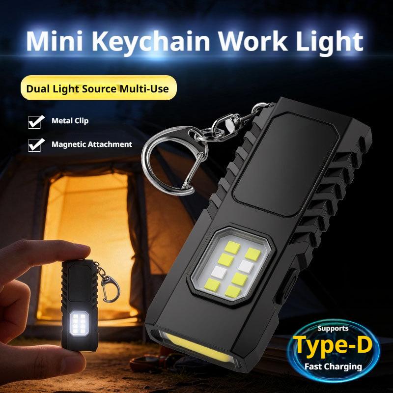 ไฟฉายพวงกุญแจแบบชาร์จ USB ได้อ - Outdoor Adventure Camp บทวิจารณ์และราคา