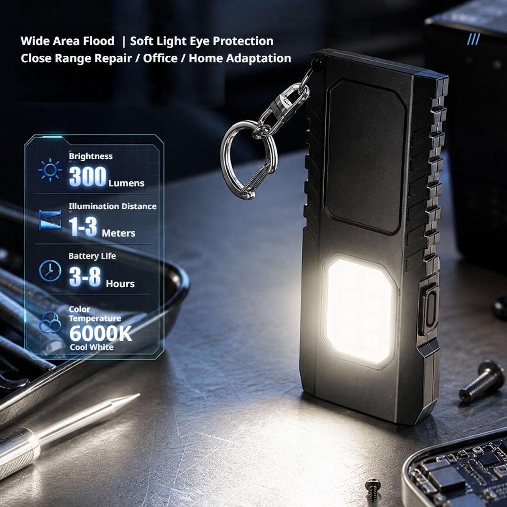 ไฟฉายพวงกุญแจแบบชาร์จ USB ได้อ - Outdoor Adventure Camp บทวิจารณ์และราคา