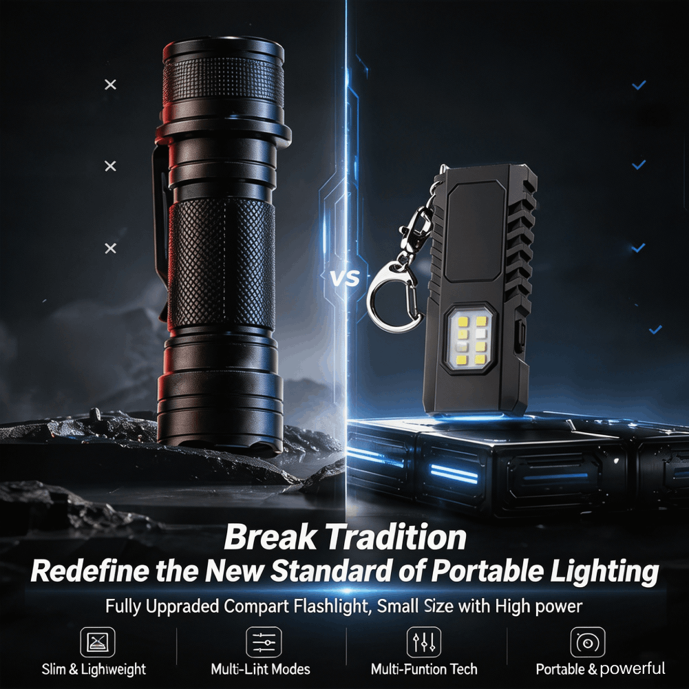 ไฟฉายพวงกุญแจแบบชาร์จ USB ได้อ - Outdoor Adventure Camp บทวิจารณ์และราคา