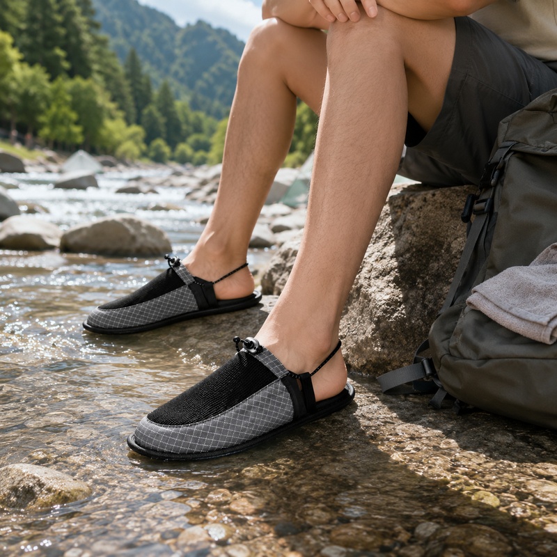 รองเท้าแตะกันน้ำแบบพับได้ แห้ง - Outdoor Adventure Shoes บทวิจารณ์และราคา