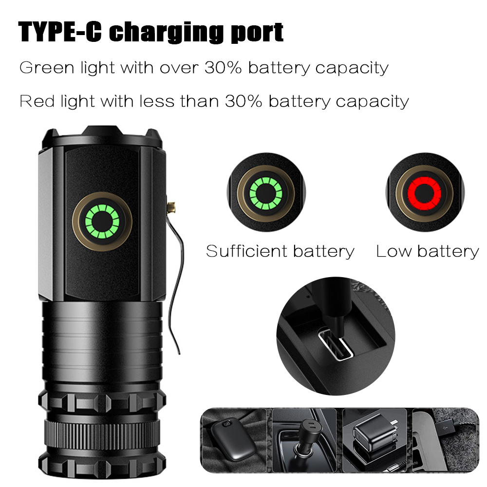 ไฟฉาย LED ขนาดเล็กพกพาสะดวก กำ - Outdoor Adventure Camp บทวิจารณ์และราคา