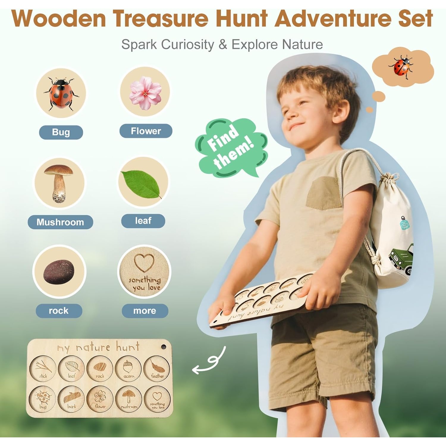 ชุดจับแมลงสำหรับเด็ก พร้อมกล่อ - Outdoor Adventure Girl บทวิจารณ์และราคา