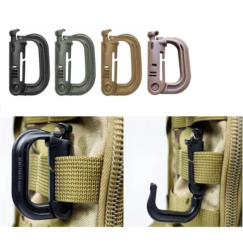 2 ชิ้น ห่วงล็อค MOLLE แบบ D สำ - Carabiner Locking D บทวิจารณ์และราคา