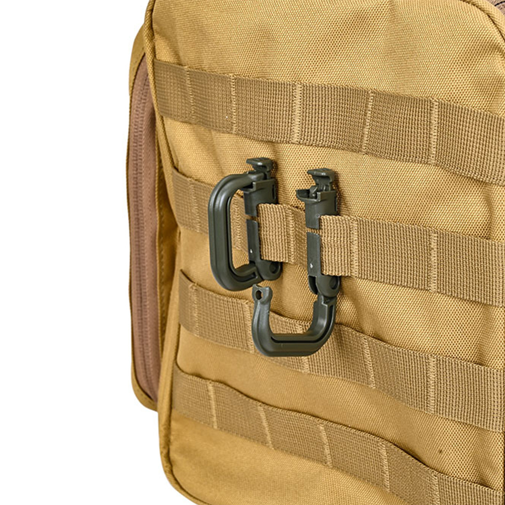2 ชิ้น ห่วงล็อค MOLLE แบบ D สำ - Carabiner Locking D บทวิจารณ์และราคา